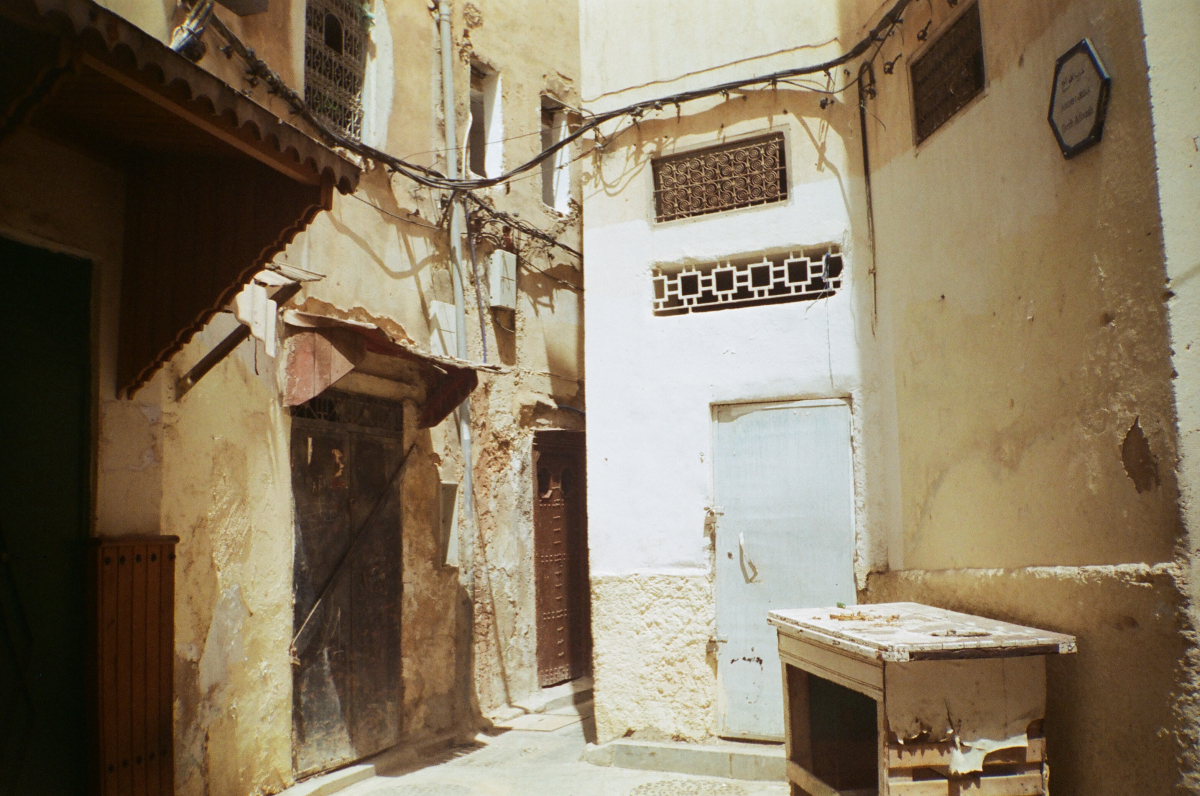 old medina alleyway